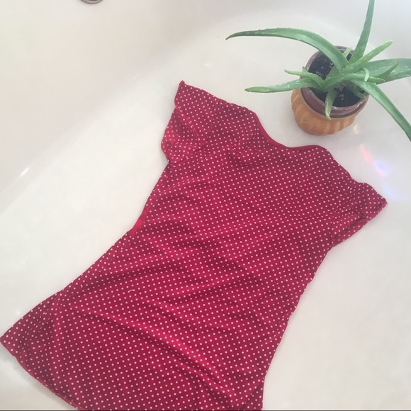 Julie’s closet cute polka dot blouse - Picture 3 of 3